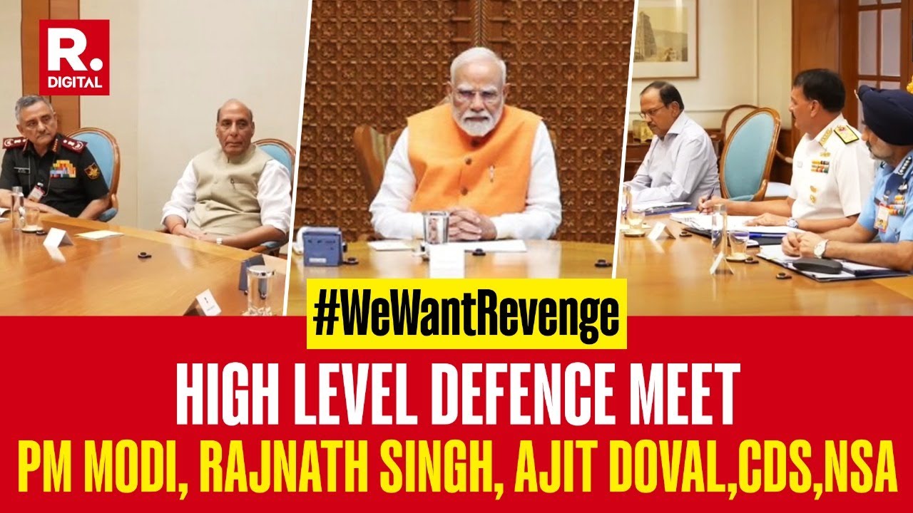 Inside PM Modi's High-Level Meet with Defence Minister, NSA, CDS and Armed Forces Chiefs