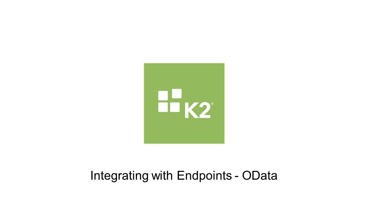 Integrating with Endpoints - OData