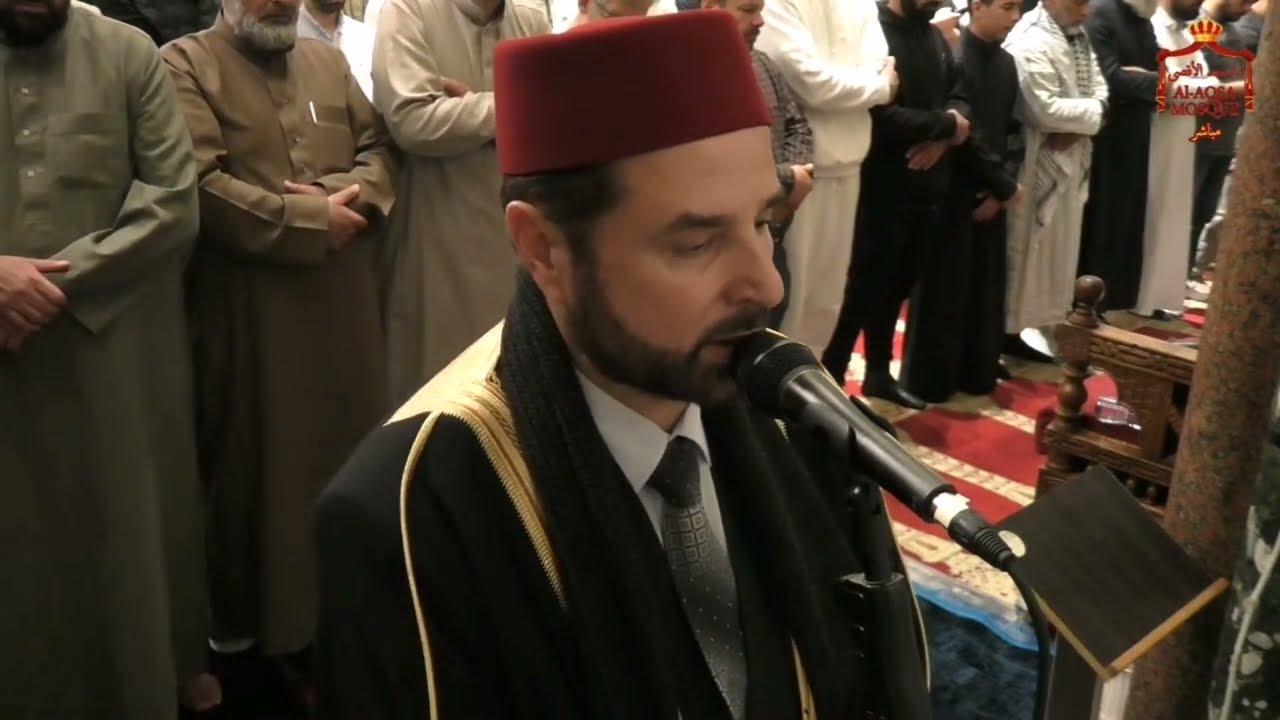 صلاة التراويح من المسجد الاقصى للشيخ معروف الشريف حفظه الله فواتح سورة مريم | 15 رمضان 1446هـ