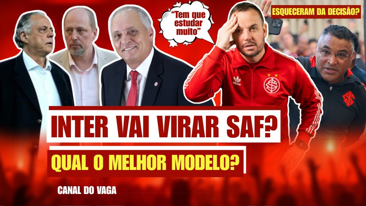 INTER VAI VIRAR SAF? | QUAL O MELHOR MODELO? | TEM QUE ESTUDAR MUITO! | ESQUECERAM DA DECISÃO?