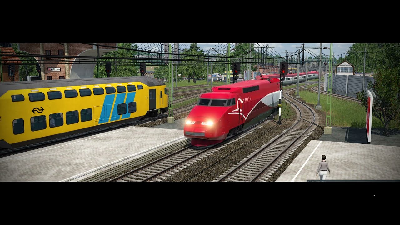 Train Spotting in New Holland v2 - Transport Fever 2 (ASMR?)