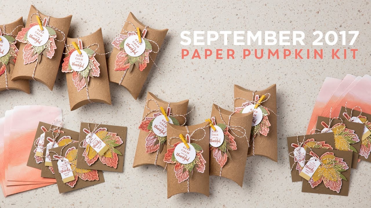 Paper Pumpkin September 2017