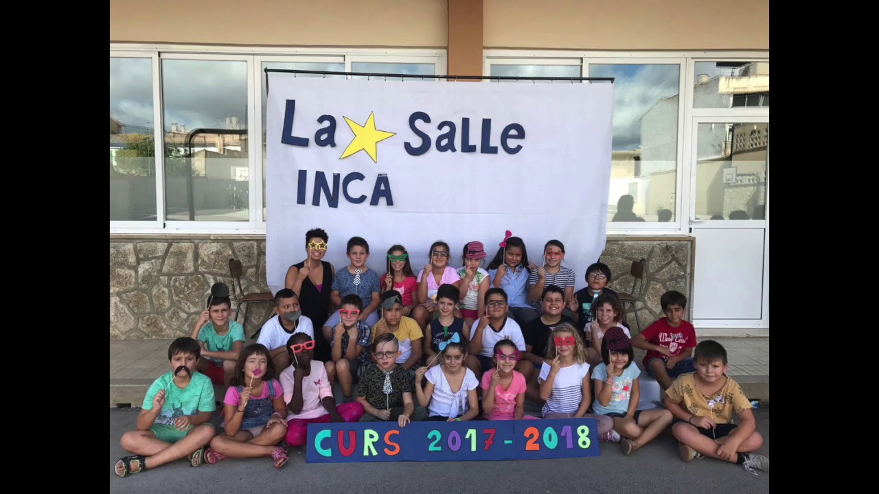 Vídeo Anuari 3r EP. Curs 2017/18. La Salle Inca.