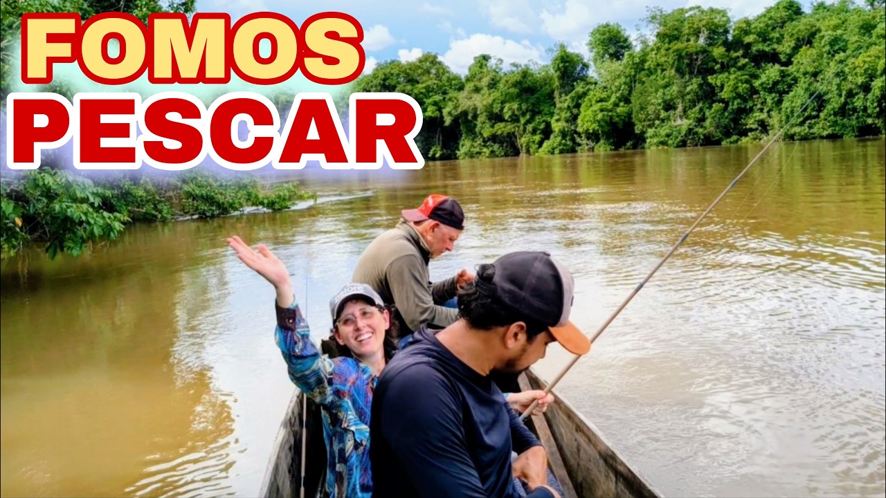 FOMOS PESCAR NO RIO APIACÁS NO MATO GROSSO!