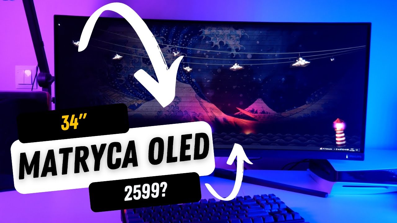 Monitor OLED do grania -  PHILIPS Evnia 34