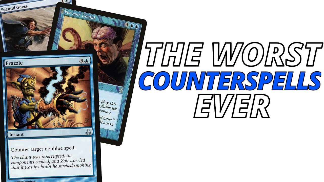 The Worst Counterspells in Magic