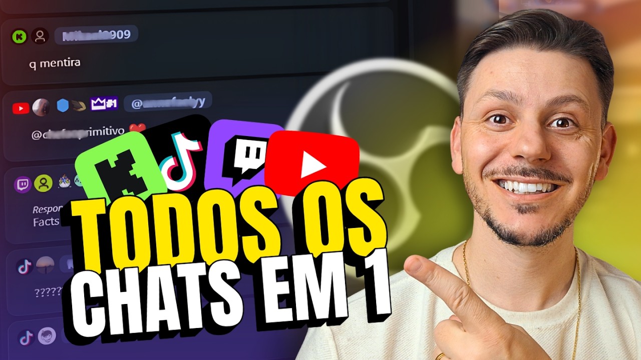 Como Ler Todos os Chats da Live ao Mesmo Tempo no OBS Studio