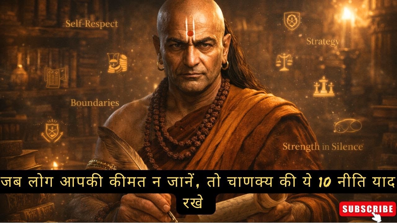 जब लोग आपकी कीमत न जानें, तो चाणक्य की ये 10 शक्तिशाली रणनीतियाँ आजमाएँ | चाणक्य नीति #chanakyaneeti