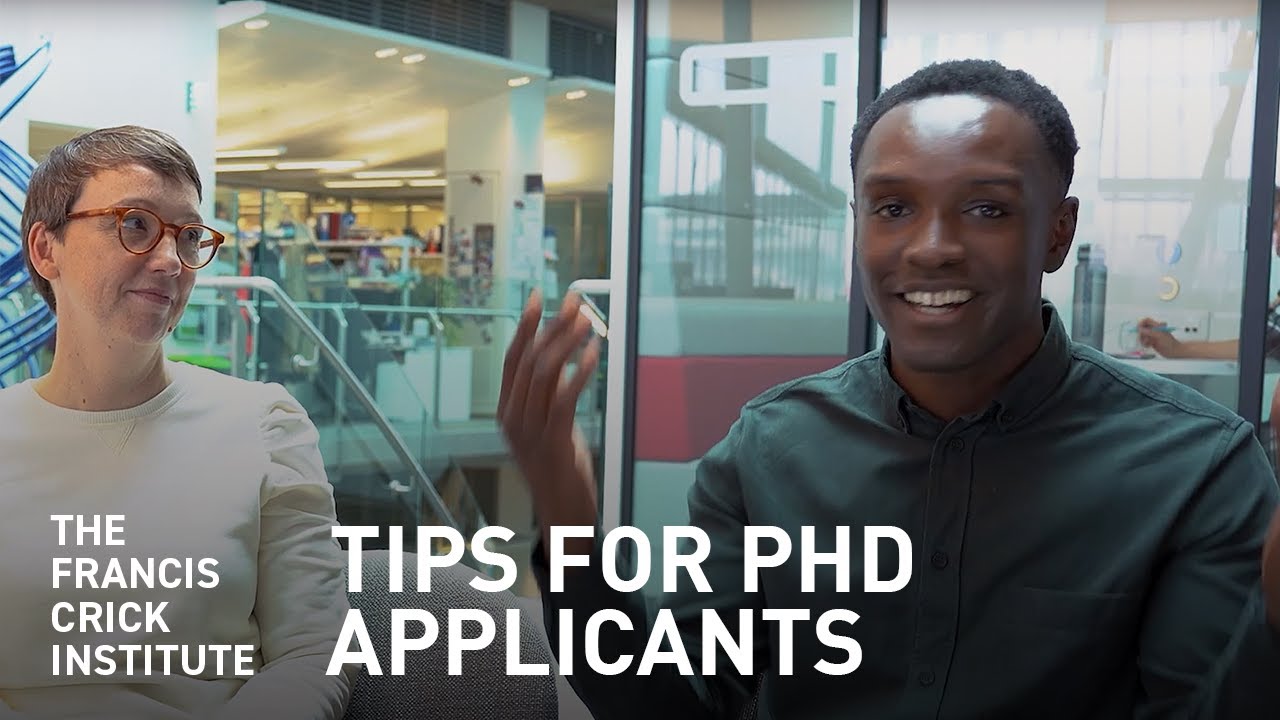 Top Tips for PhD Applicants  – from the Francis Crick Institute