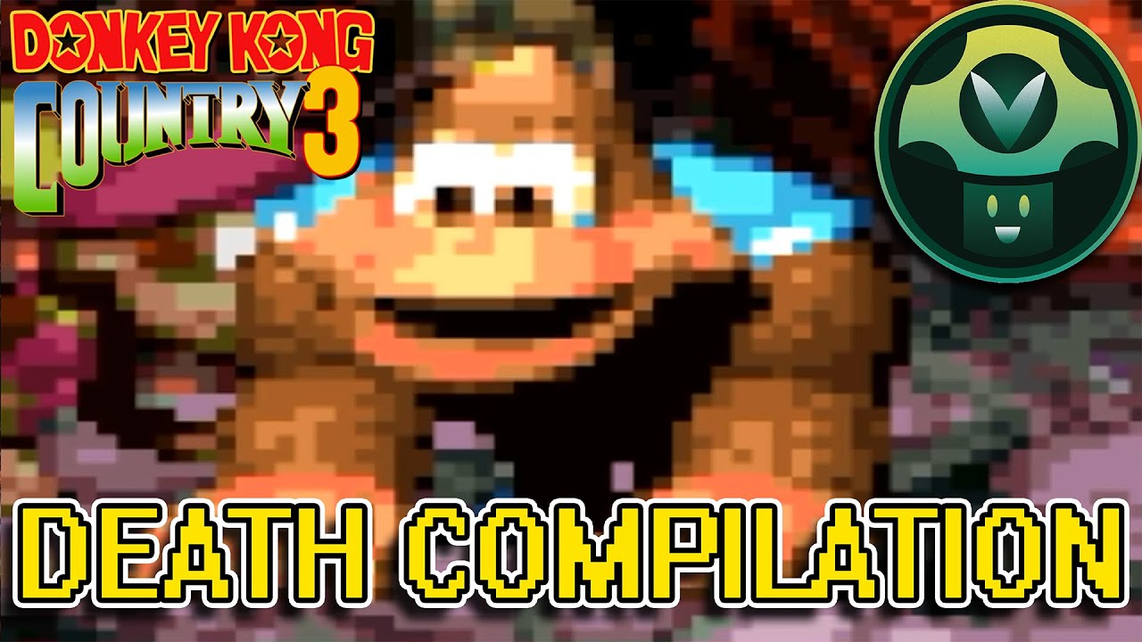 [Vinesauce] Vinny - Donkey Kong Country 3 - DEATH COMPILATION