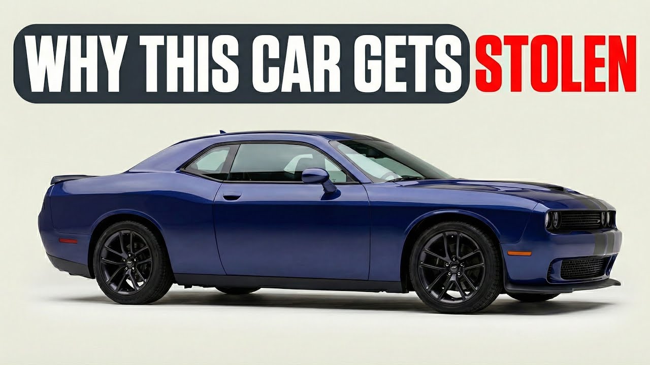Why Thieves Are OBSESSED With Stealing Dodge Challenger