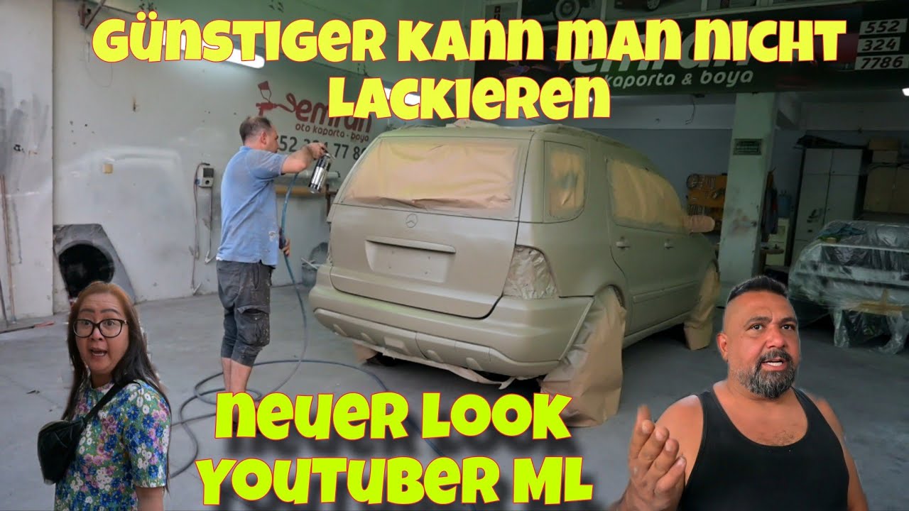YouTuber ML,für 400 Euro Umlackiert. YouTube Erbgut zerstört..oder nicht..