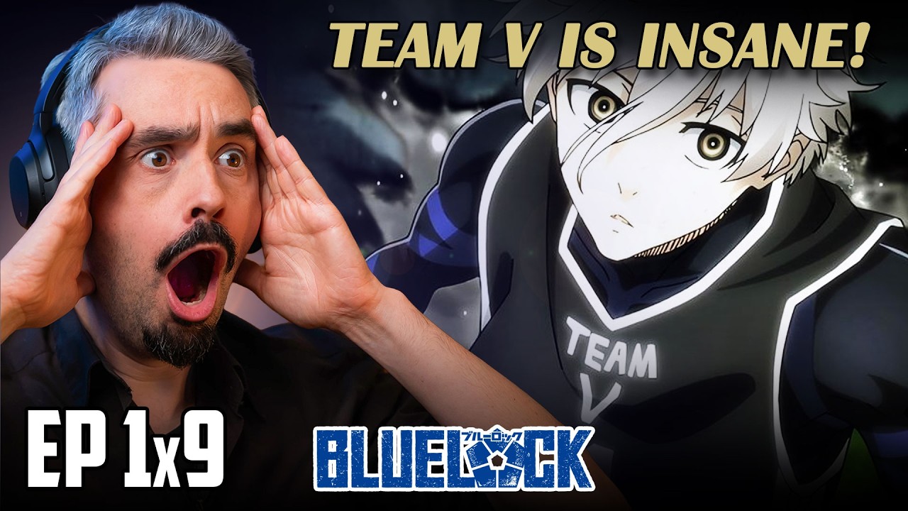 Football Fan Reacts to BLUE LOCK 1x9 - First Time Watching