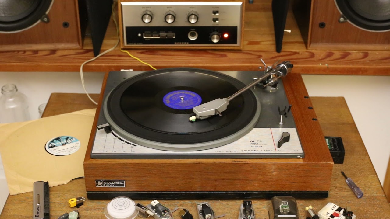 Melánia Olláryová from Goldring Lenco GL75 with BSR TC8S via Rogers Cadet III on Celestion Ditton 33