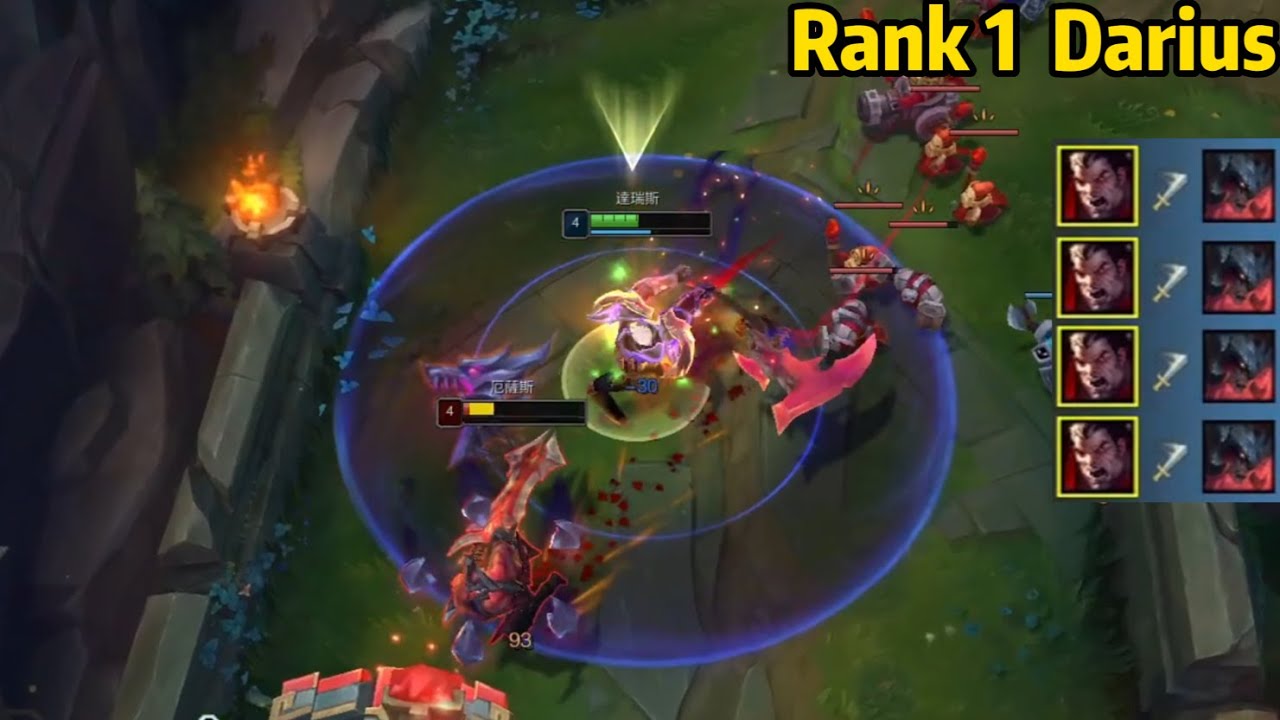 Rank 1 Darius: NOBODY Can Stop This Guy in Toplane!