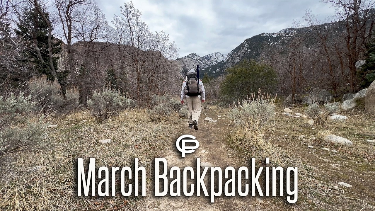 March Backpacking + Gear Testing, Lone Peak Wilderness- 2026