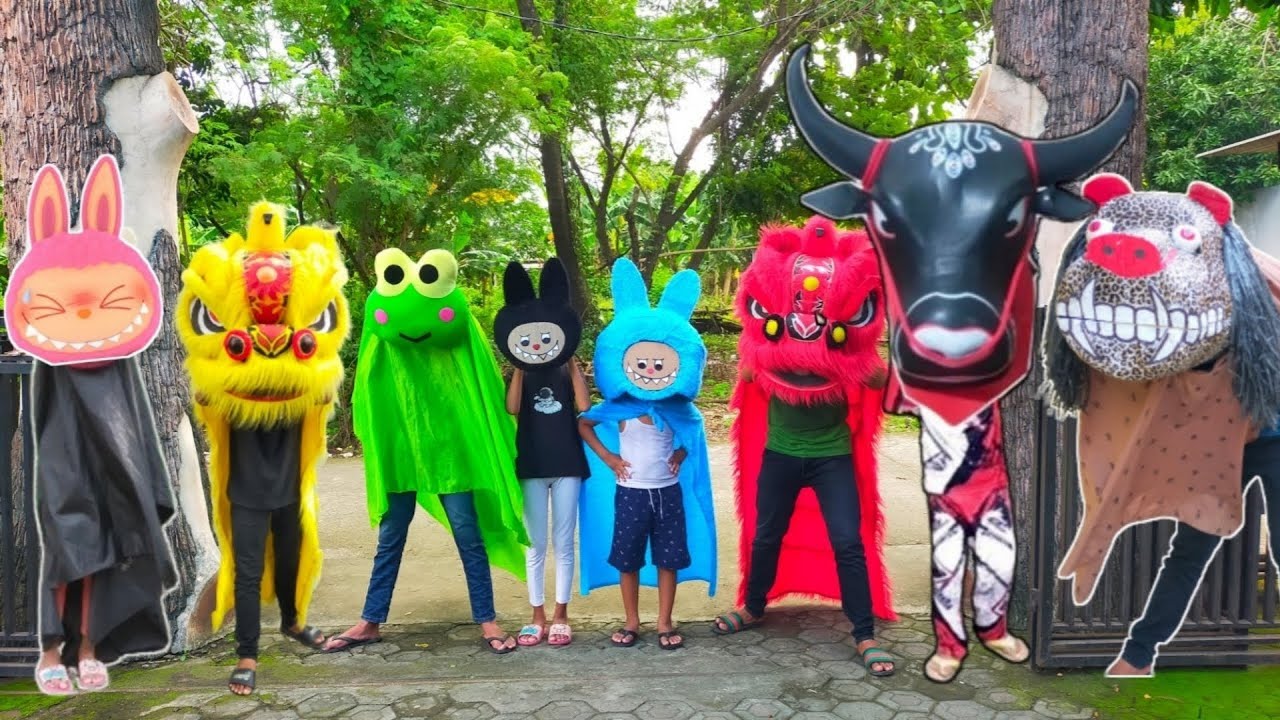 Panggil semua barongsai warna warni barongan macanan barongan bantengan mberot barongan sapi