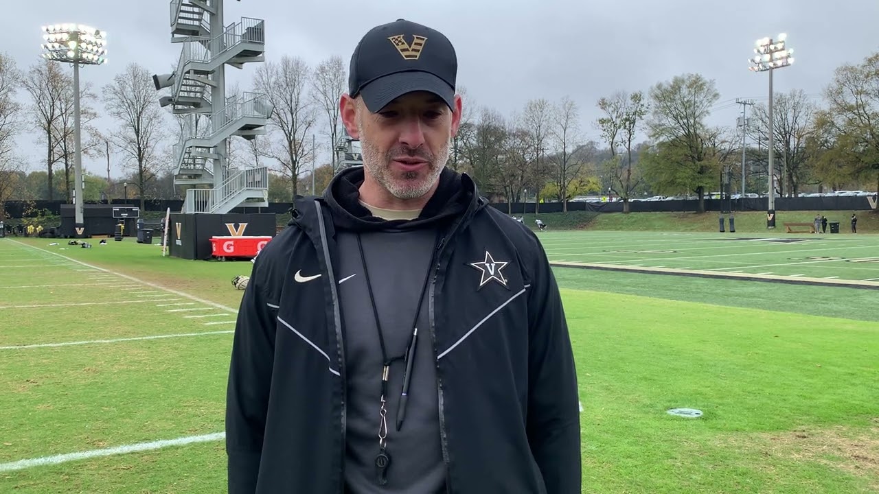 Vanderbilt special teams/tight ends coach Justin Lustig, on beating Kentucky, facing Florida
