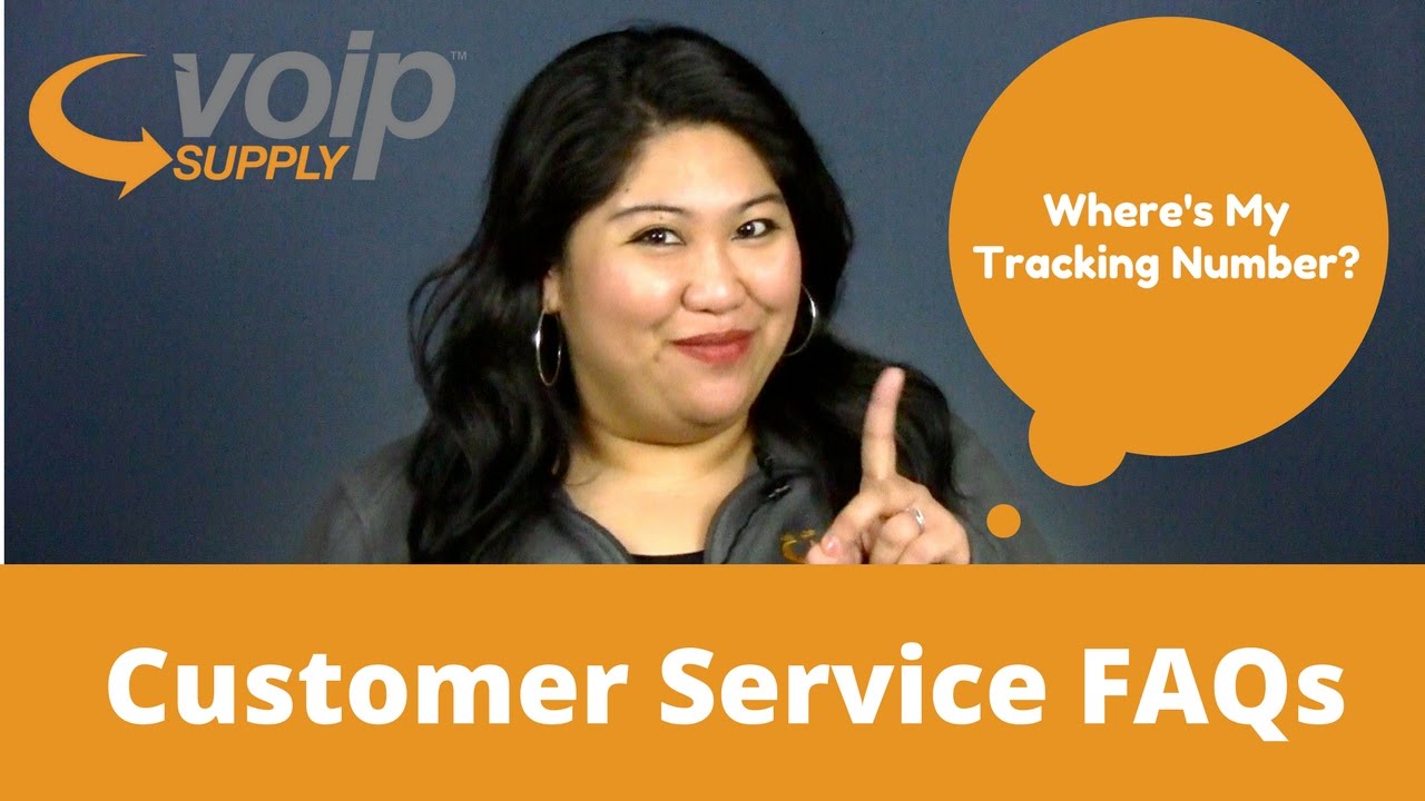 VoIP Supply | Customer Service FAQs: Where is my tracking number?