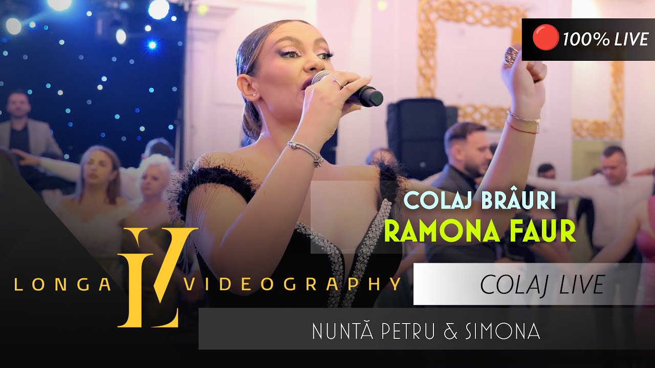 Ramona Faur  & Banat Express - Colaj Brauri LIVE 🎷 Nunta Petru si Simona