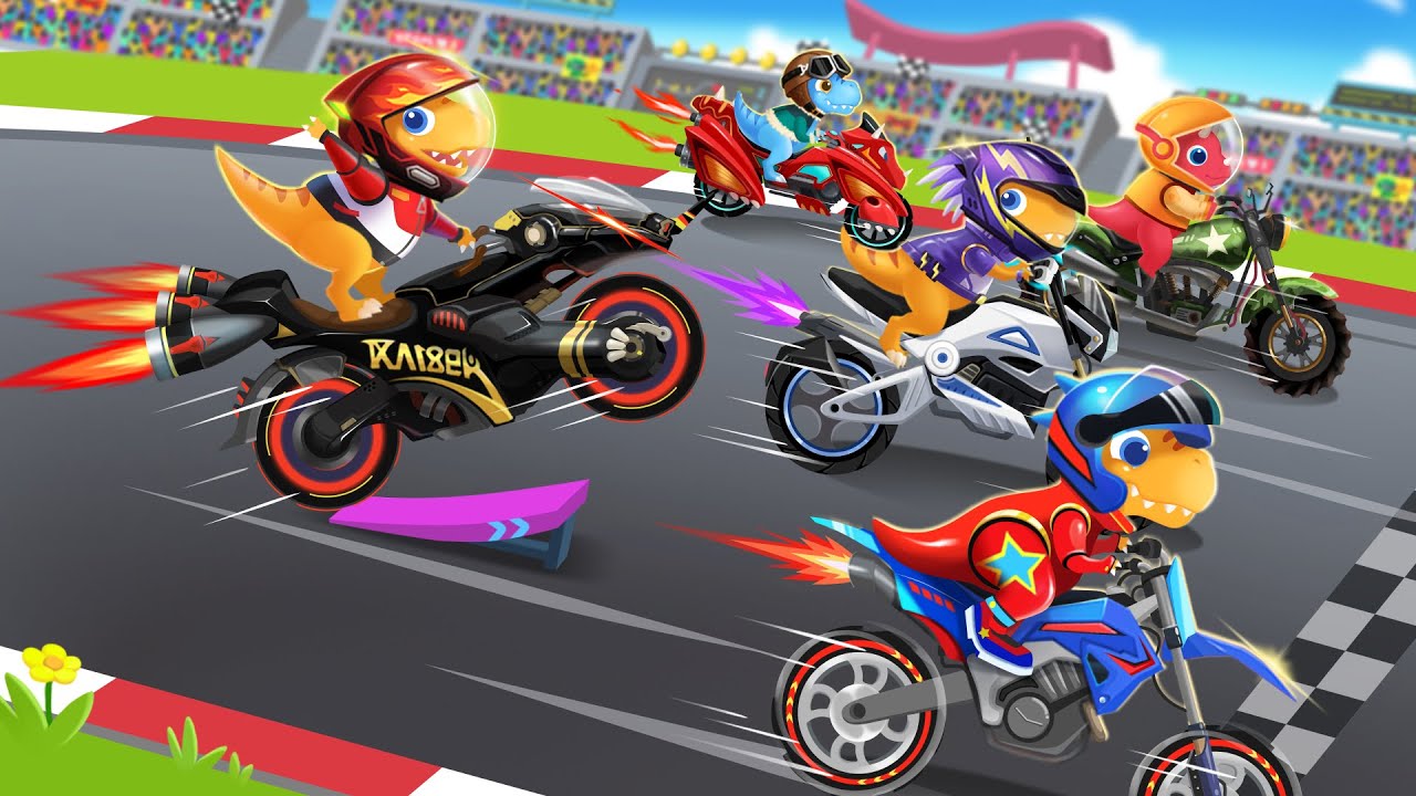 Dirt Bike Go🏍️ New Update - OffRoad Dirt Bike Racing | Kids Learning | Kids Games | @Yateland