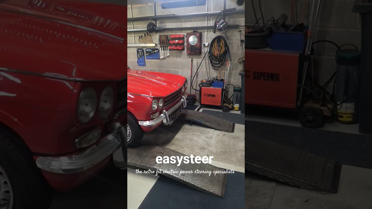 Triumph vitesse electric power steering conversion