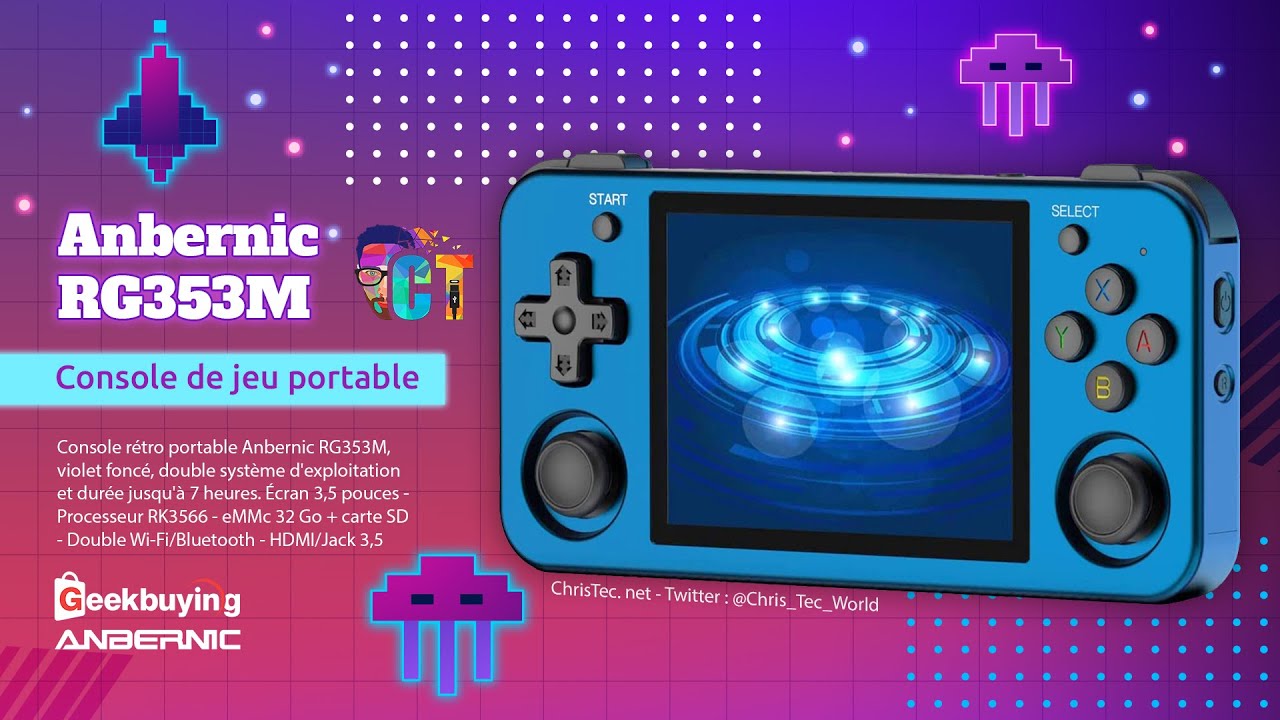 ➡️Anbernic RG353M : La meilleur console de jeu rétro portable