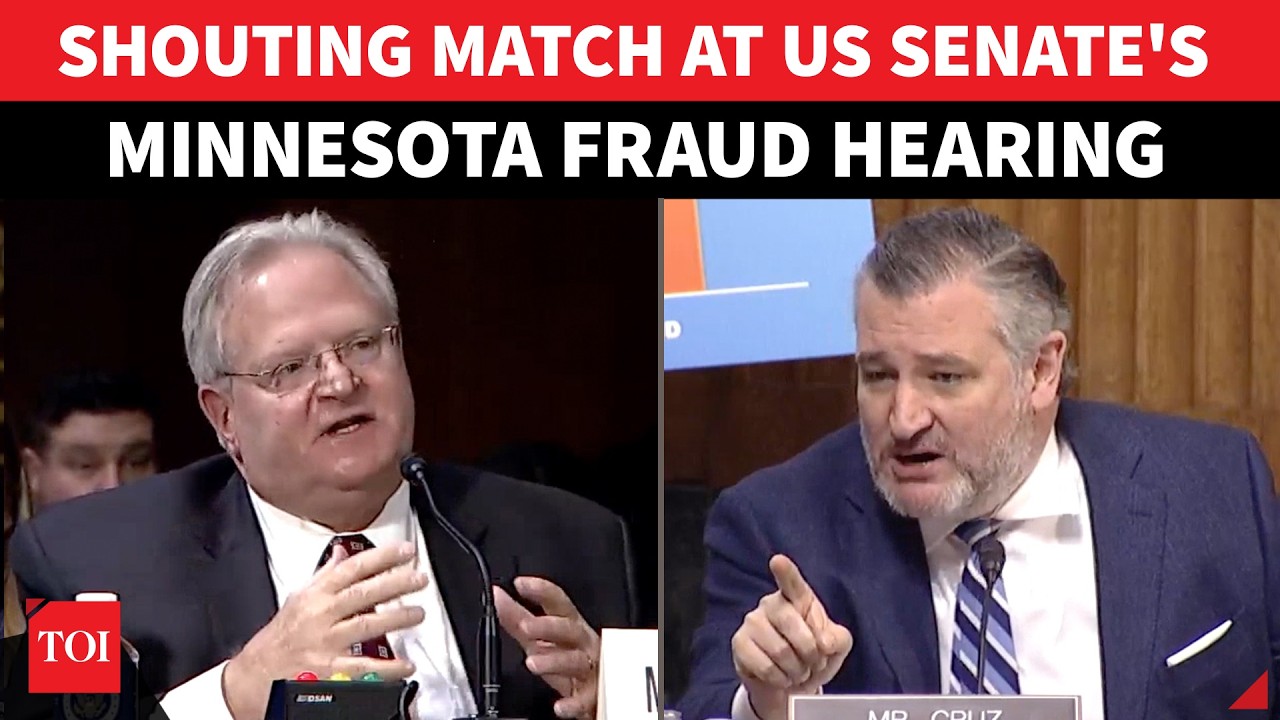 'Your Time Has Expired': Cruz SHUTS Witness; Tempers Fly Over $18 Bn Minnesota Program Spending