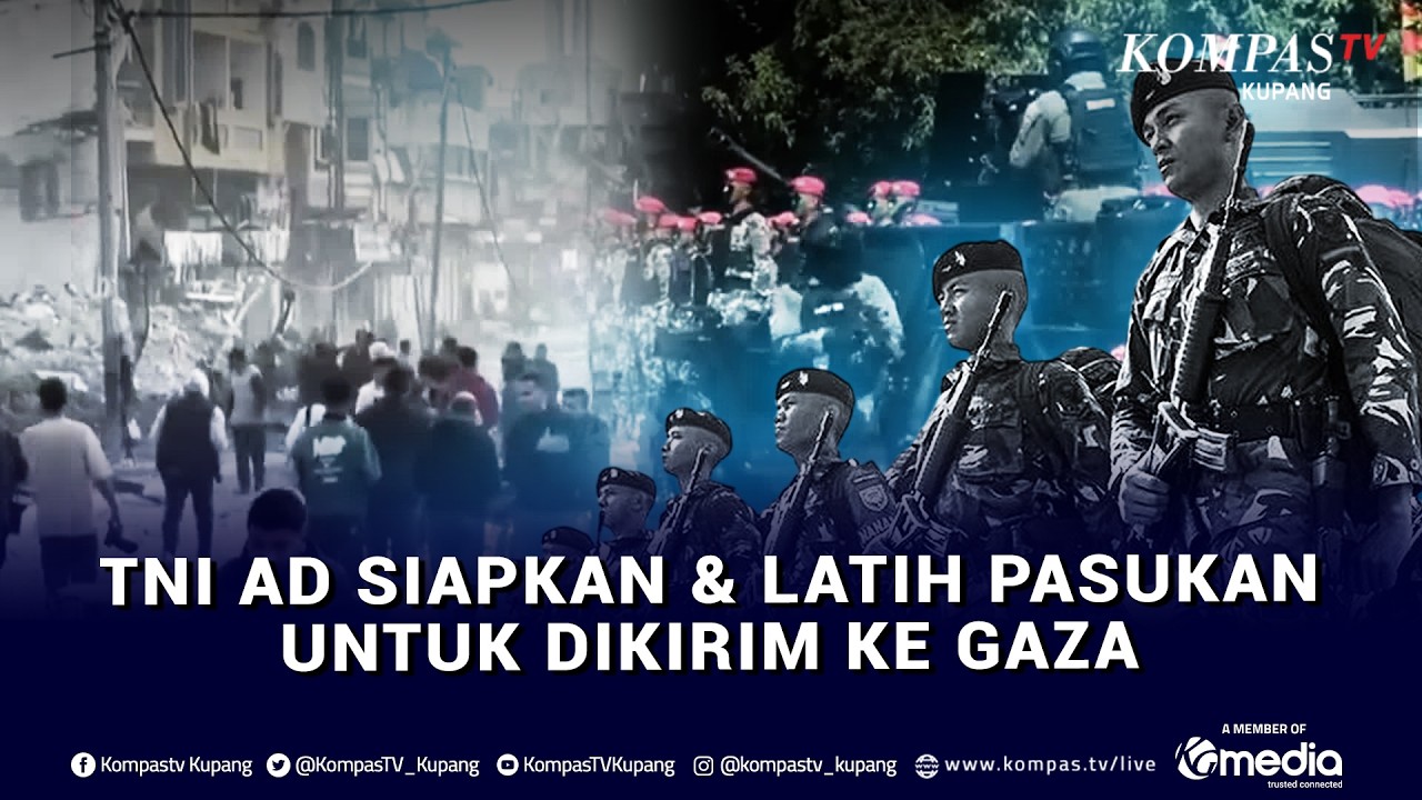 TNI AD Siapkan Personel untuk Misi Perdamaian, Termasuk Kemungkinan Dikirim ke Gaza | SAPA MALAM