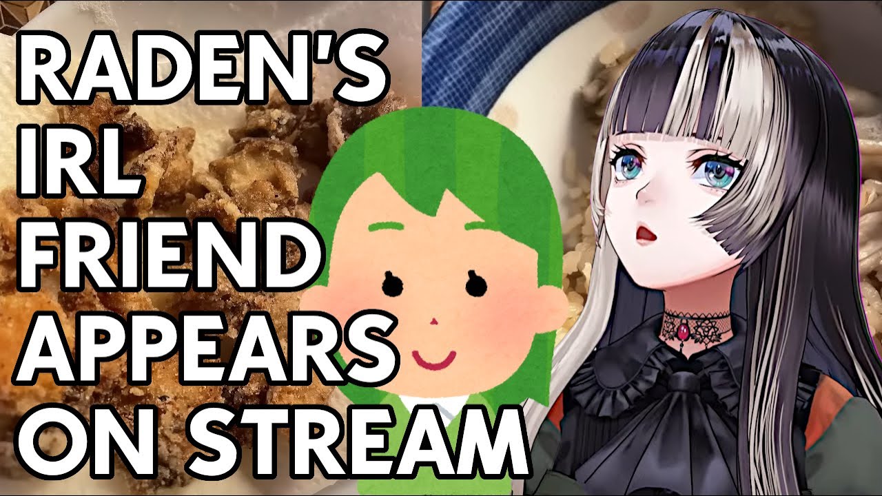 [hololive] Raden's Friend Comes Over, Cooks, And Does The Dishes [ Juufuutei Raden ]