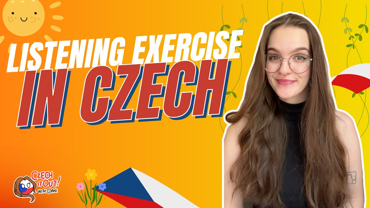 Listening exercise in Czech🎧🌸