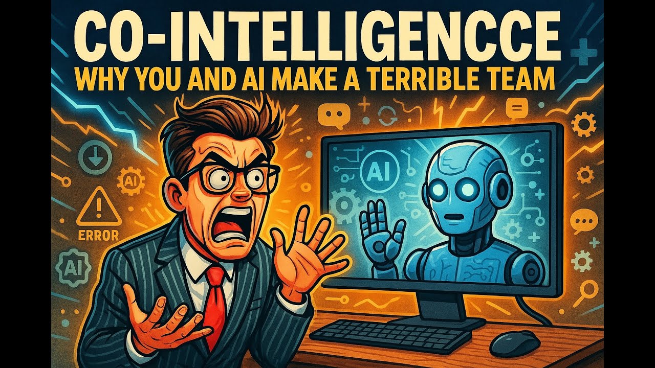 Co-Intelligence: Why You and AI Make a Terrible Team!