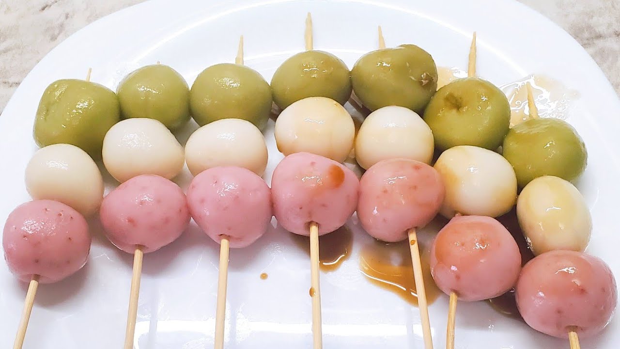 COMO PREPARAR DANGO || DULCE JAPONÉS