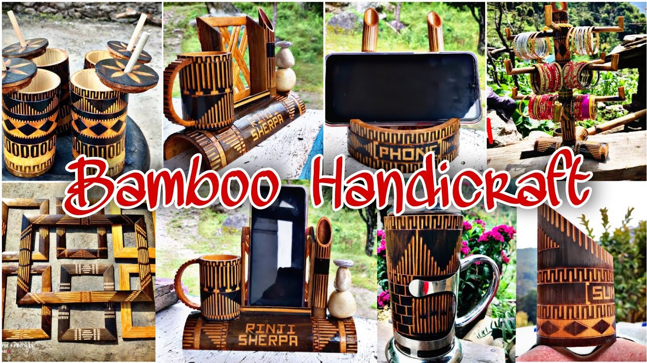 Solukhumbu Bamboo Handicraft || Bamboo Art || Handicraft || Bamboo product in Nepal || Bamboo gifts