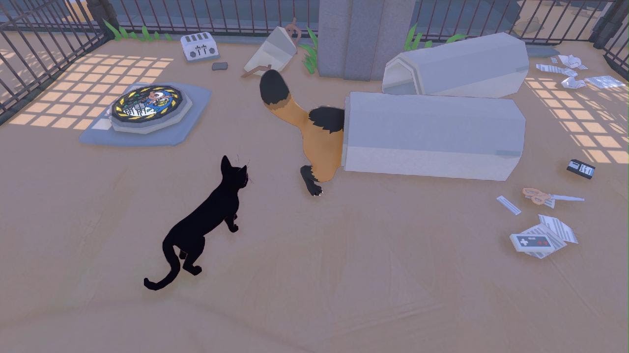 First time Little Kitty Big City #gaming #cute