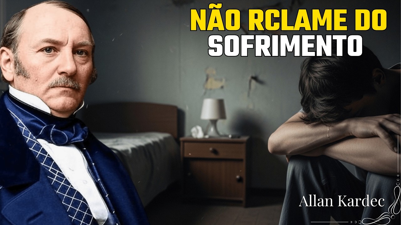Não se Revolte com a Dor: O Propósito Espiritual do Sofrimento | Allan Kardec