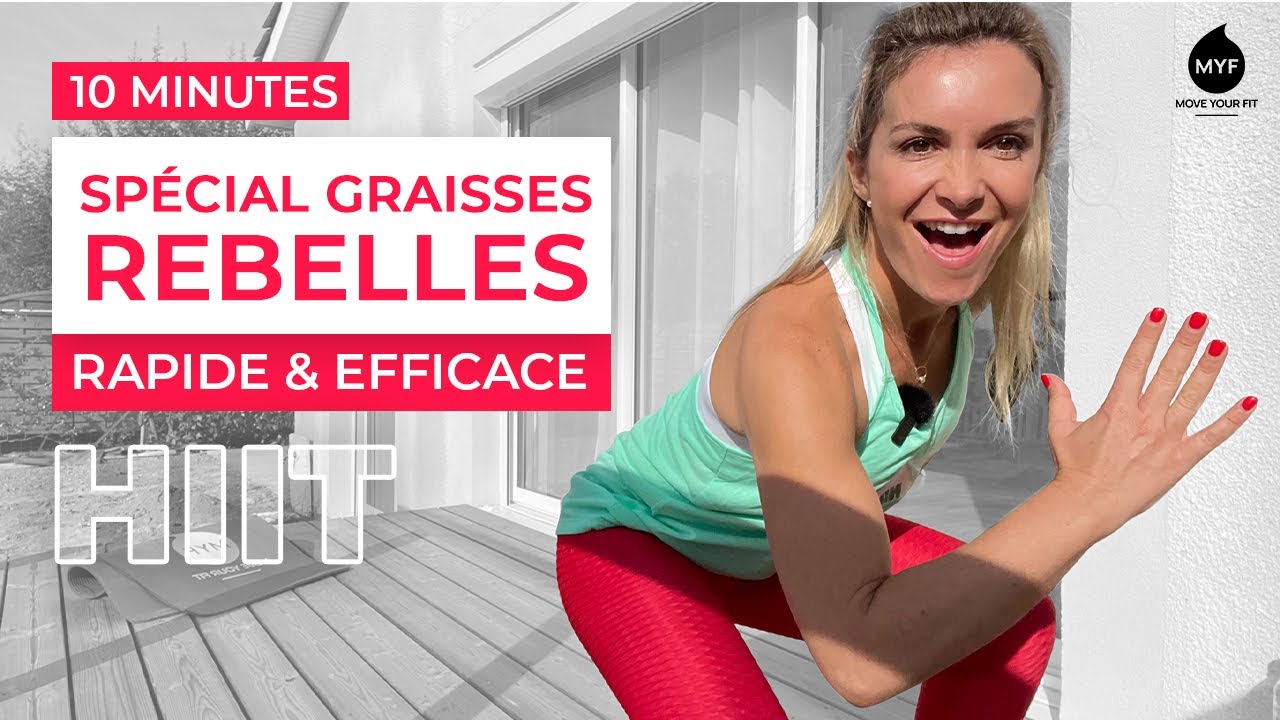 HIIT 10 min - Brûle graisse intense - Jessica Mellet - Move Your Fit
