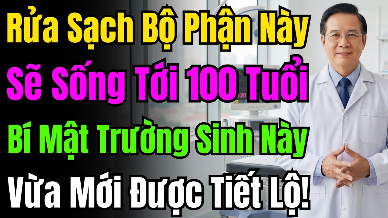 Cảnh Báo: 90% Người Già Mất 15 Năm Tuổi Thọ Vì Lười Vệ Sinh 5 Chỗ Này, Xem Ngay Để Sửa Đổi.