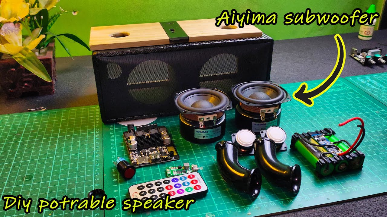 Diy portable speaker #diy #build #speaker
