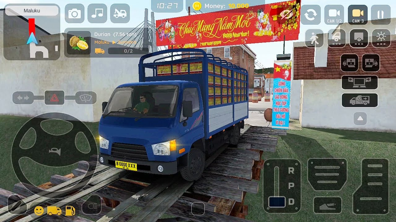 New Truck Driving Game 2024 | Minitruck Simulator Vietnam #1