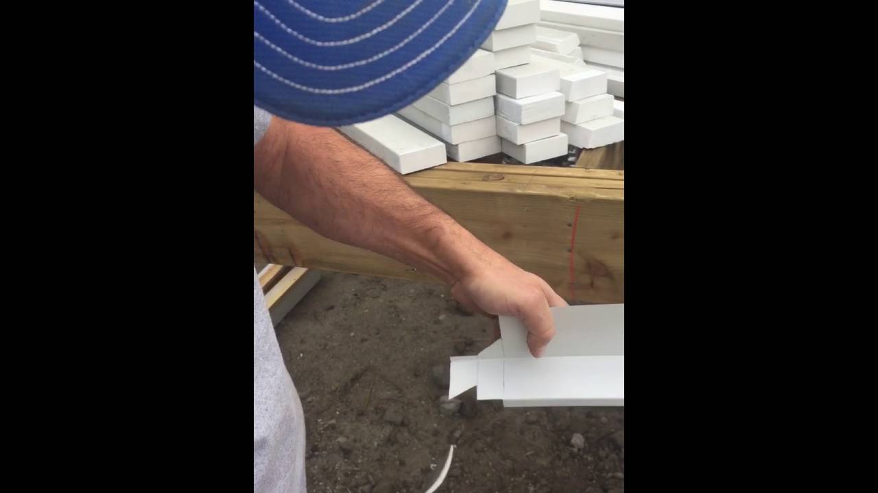 Drip flashing with end dam