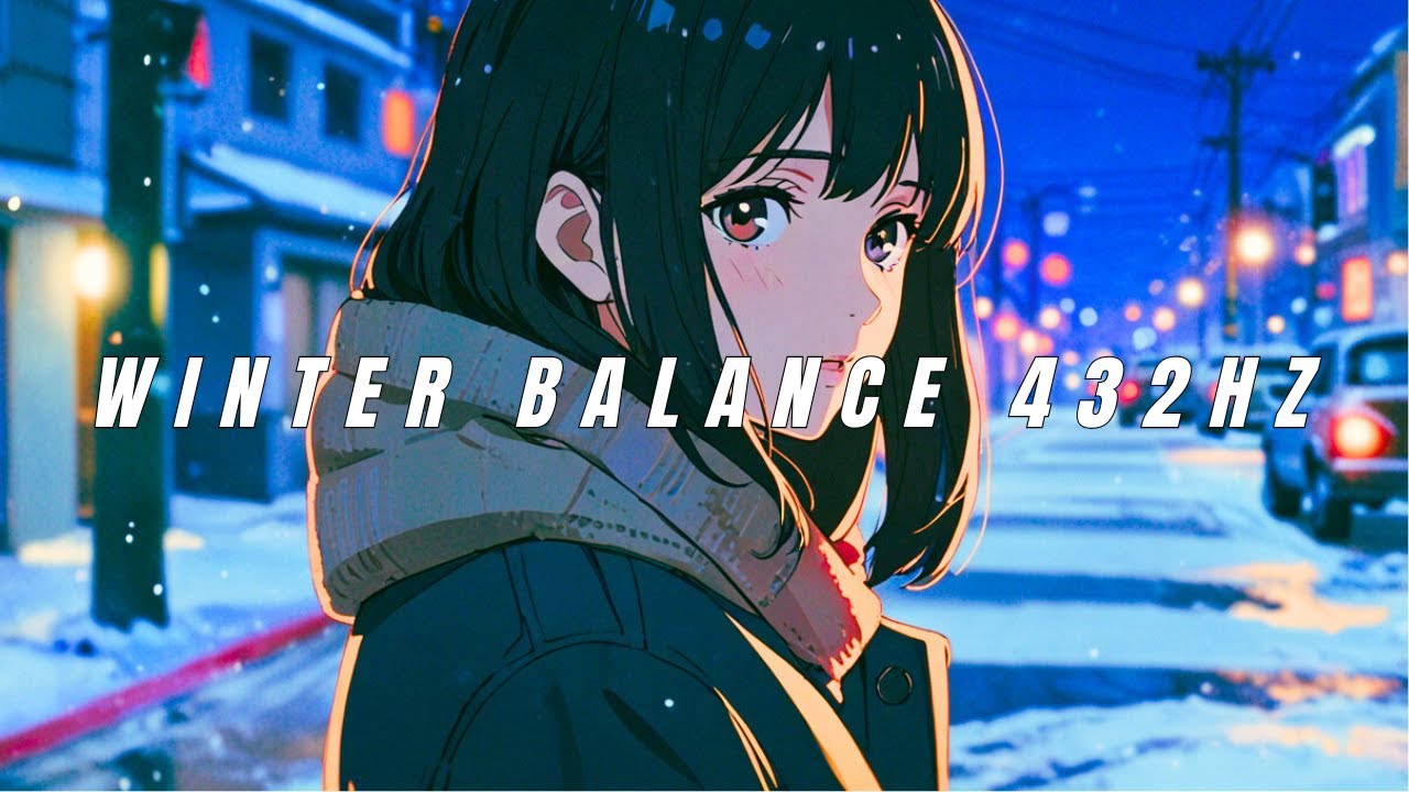 Winter Balance – Lofi City Pop & Nature Sounds (432 Hz)