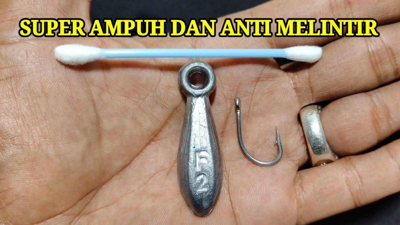 Tips cara membuat rangkaian pancing dasaran anti melintir