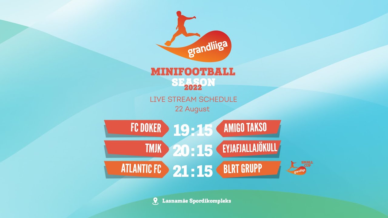 Grandliiga Minifootball 2022 (22-August) Live stream