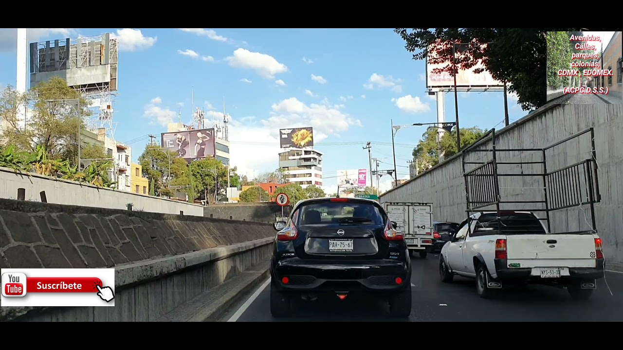Donde Inicia Viaducto Miguel Aleman De Poniente al Oriente ,Periferico ,Ciudad de M&eacute;xico,Trafico