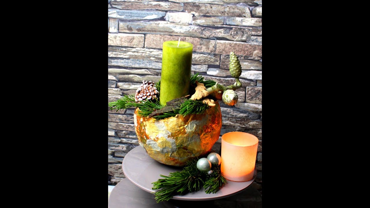 ADVENTSGESTECK - WEIHNACHTEN 2017 VON COOKINGFLOWER