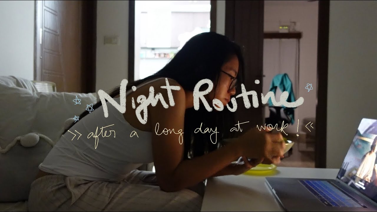 #2 slice of life 🍓: home routine after a long day at work!