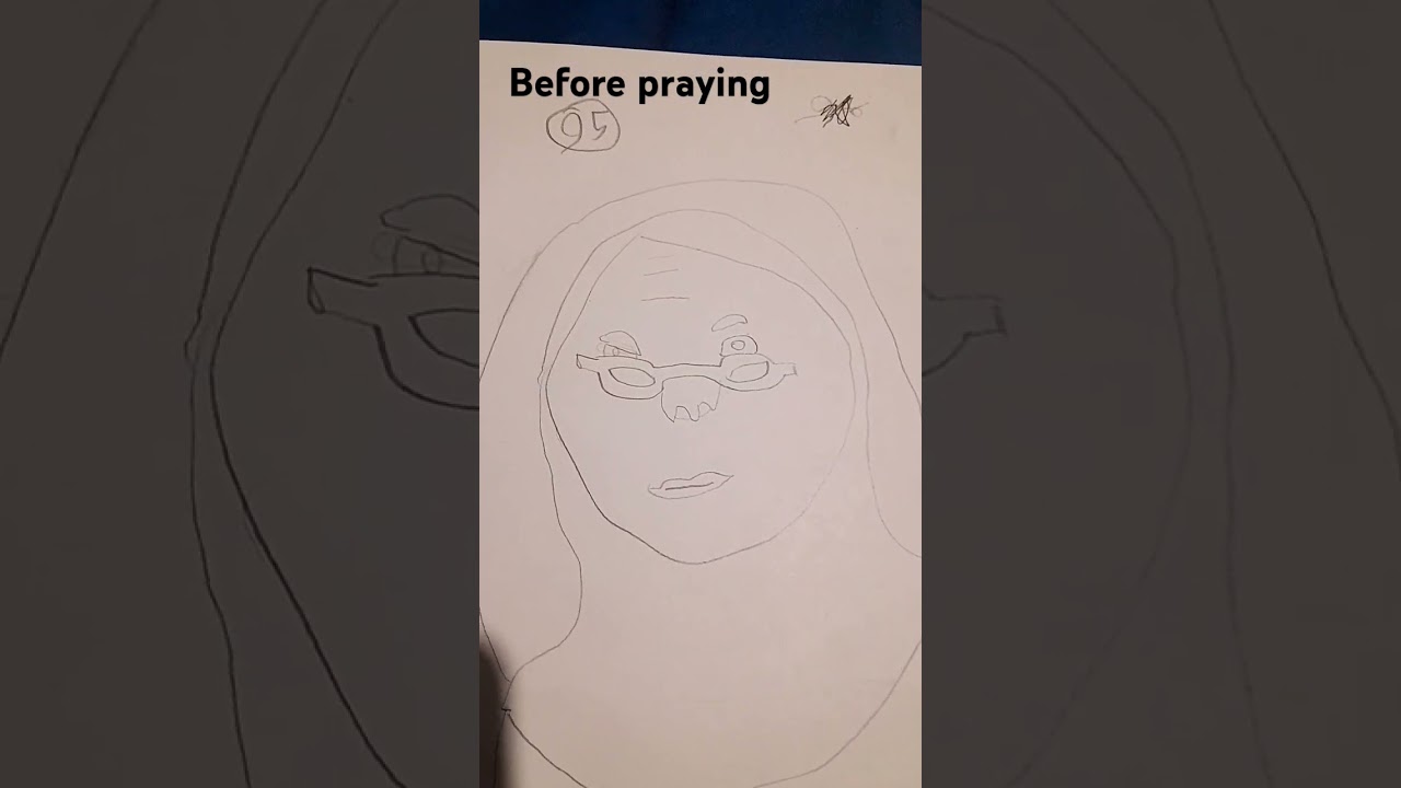 Evil nun before praying vs after praying #shortsvideo #evilnun #keplarian #drawing