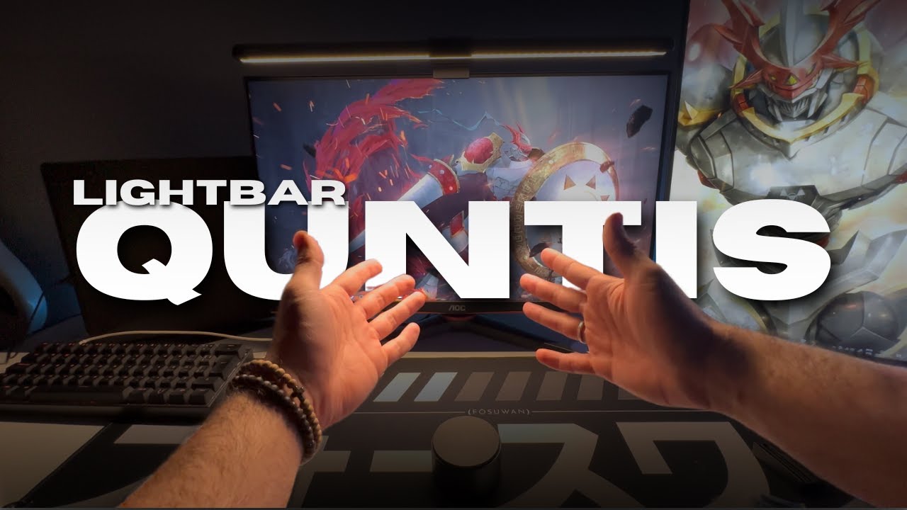 LIGHTBAR QUNTIS PRO+ SEM DUVIDAS A MELHOR!!! *UNBOXING*