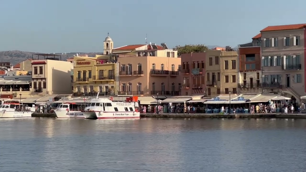 Grecja Kreta Chania Port of Canea 10.6.2024 - Grece Crete Chania Port of Canea 10.6.2024 V2